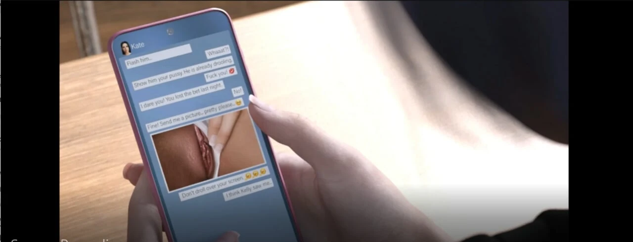 teen school rough tight squeeze