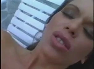 British MILF Nici Stirling gets fucked up the arse outside