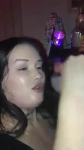 Amateur blowjob facial 02