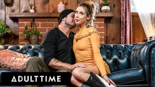 ADULT TIME – Petite Aiden Ashley Lets Handsome Match Creampie Her On Their First Date FULL SCENE