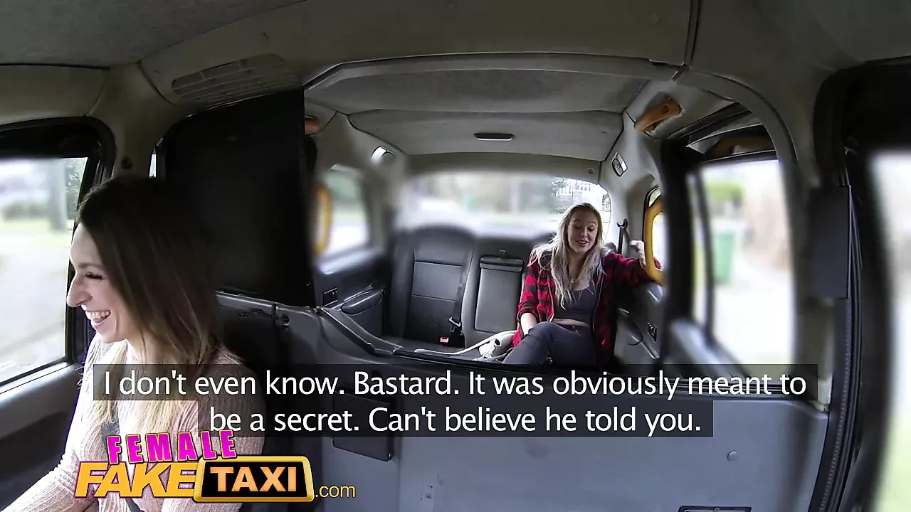 Female Fake Taxi Big tits lesbians love the pussy