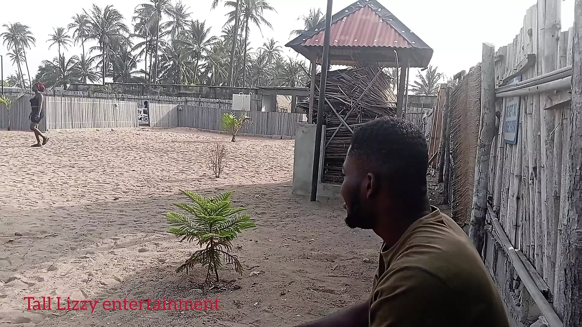 We are on church camp and my church member came to my tent for a quickie