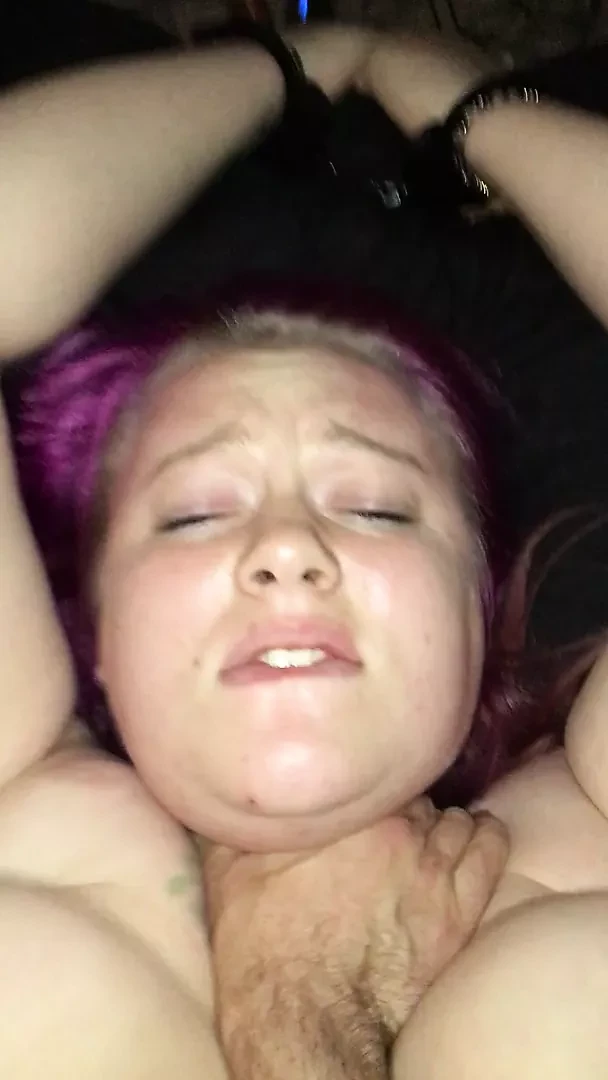 Sub c25w being choked while handcuffed and fucked to orgasm