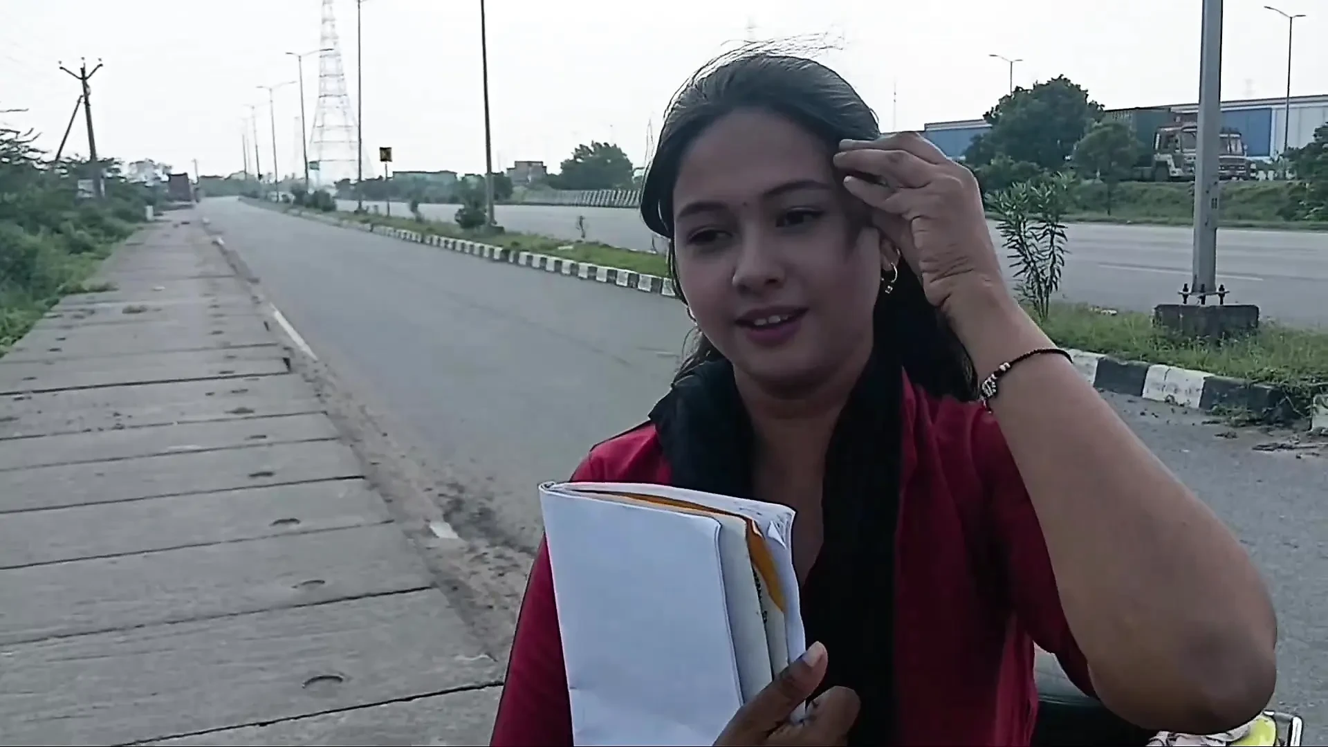 FIRST TIME DESI BEAUTIFUL WITH STRANGER FROM OUTDOOR