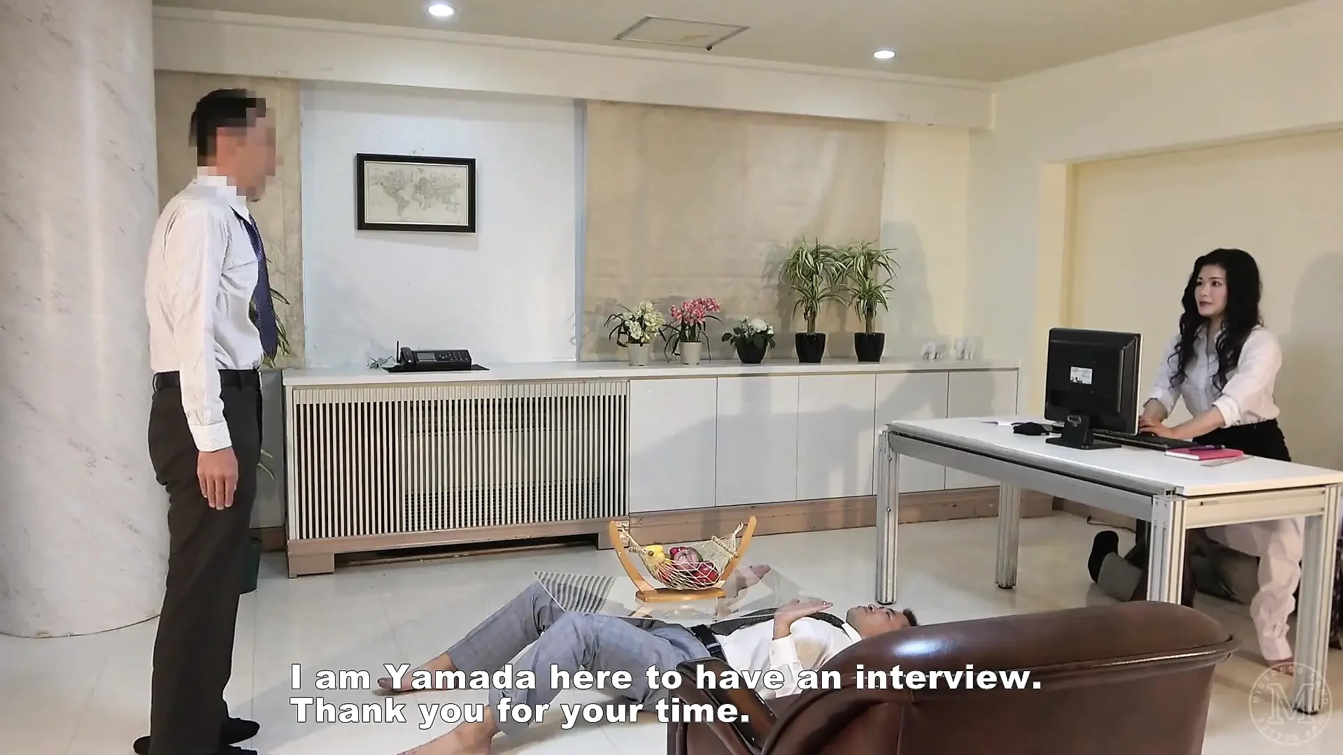 Sadist Female President’s Whipping Facesitting Newcomer Training