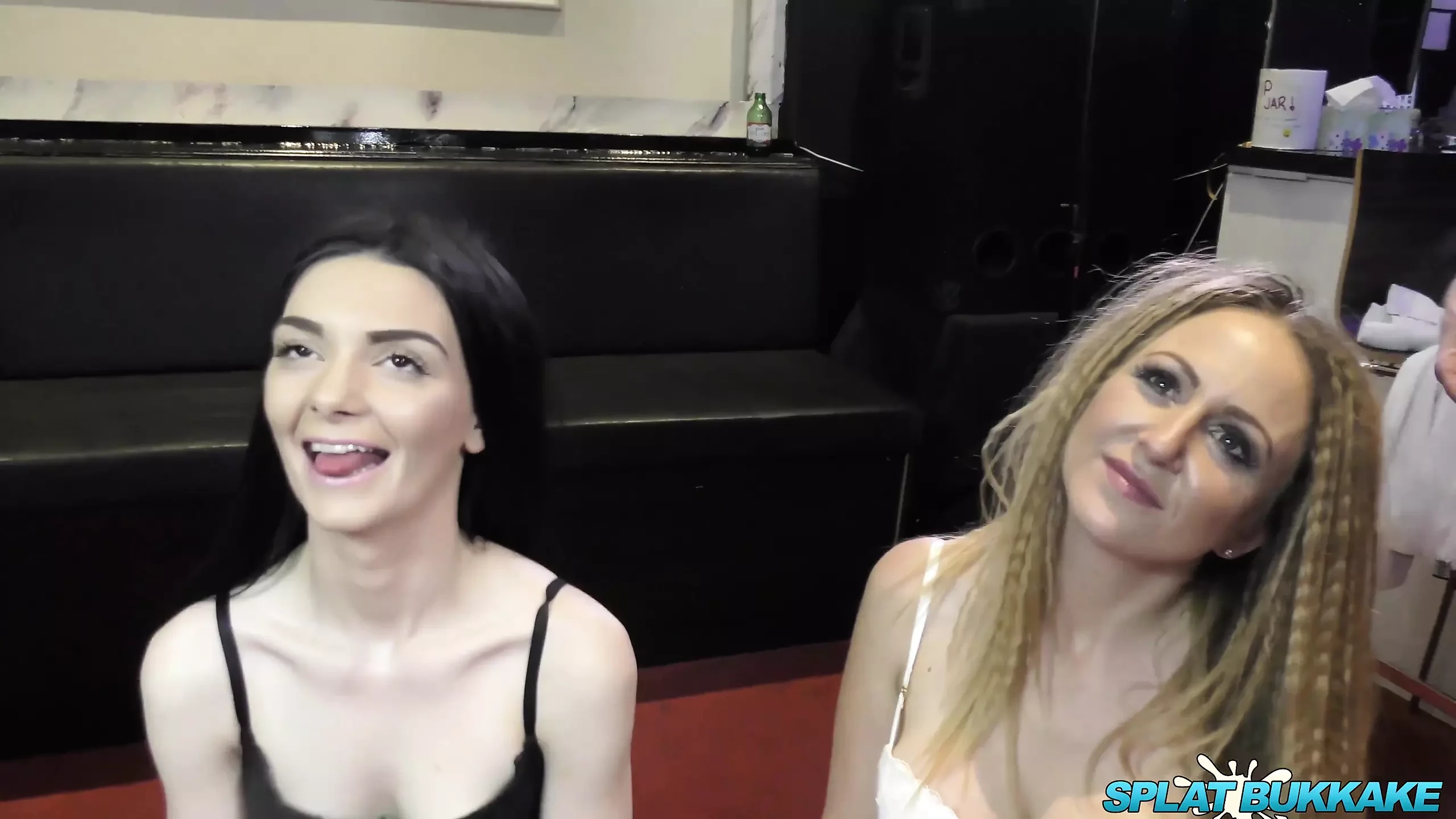 Beautiful Teen Gets Entirely Covered in Cum