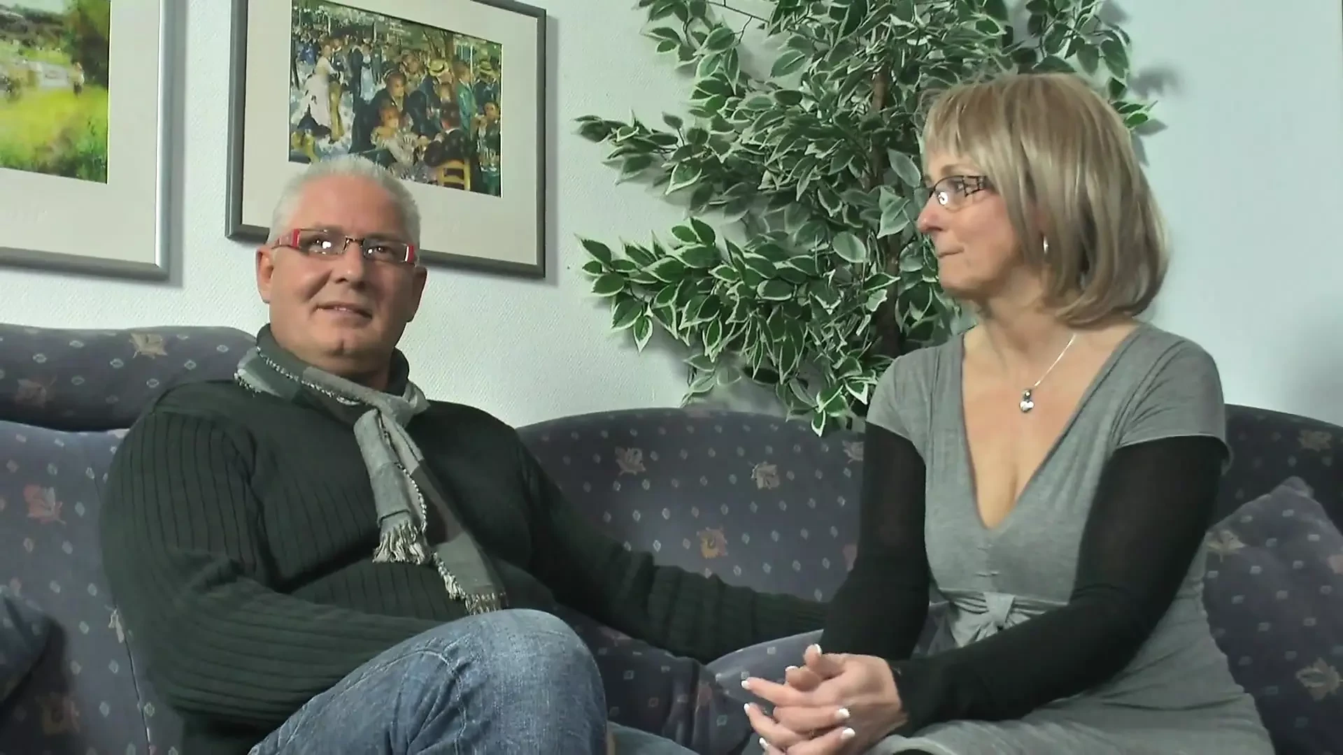 A sexy double penetrated slut in a merciless threesome