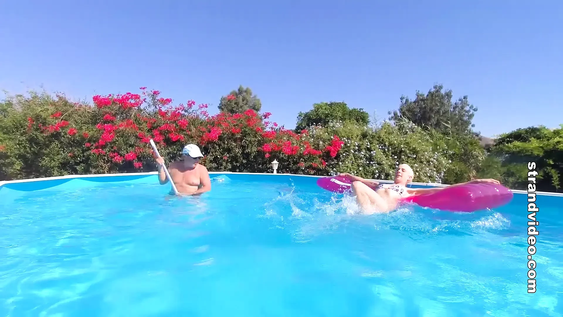 Meg and the Pool Cleaner