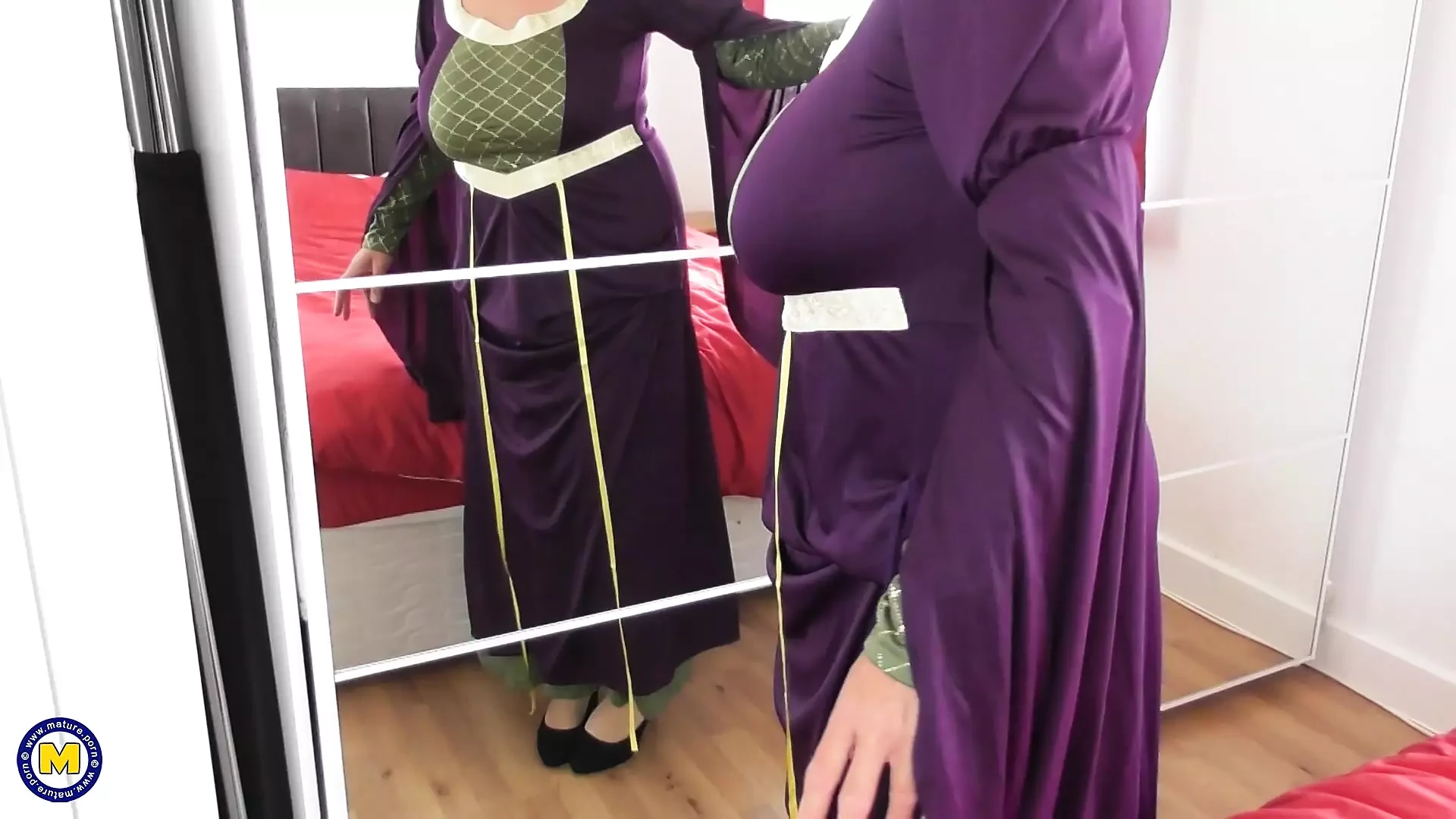 Big breasted Camilla gets fucked in her medieval dress