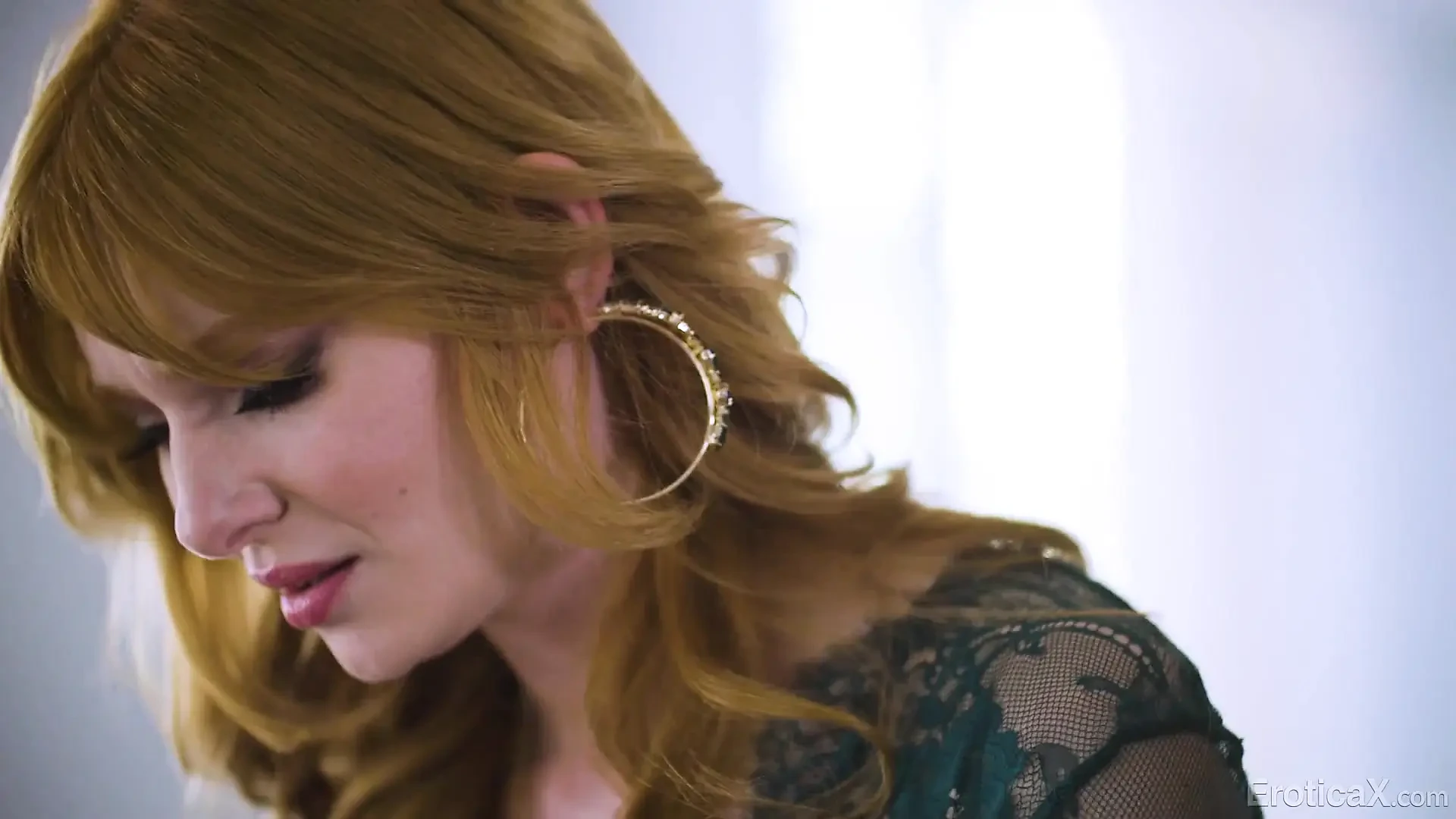 EroticaX – Redhead Opera Singer soothes her throat with a load of cum