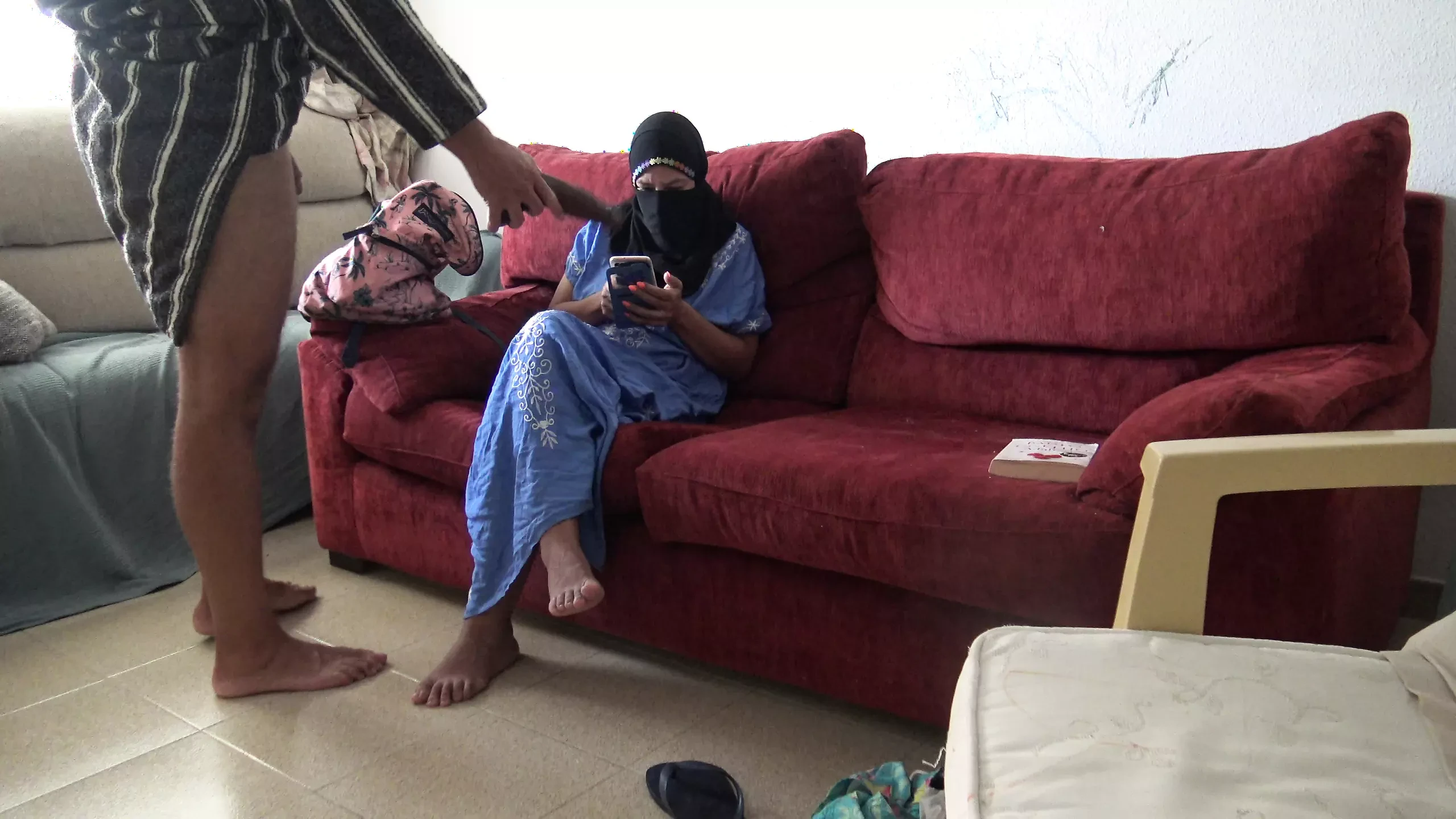 Perverted Egyptian Cuckold Husband Shocks His Young Muslim Wife