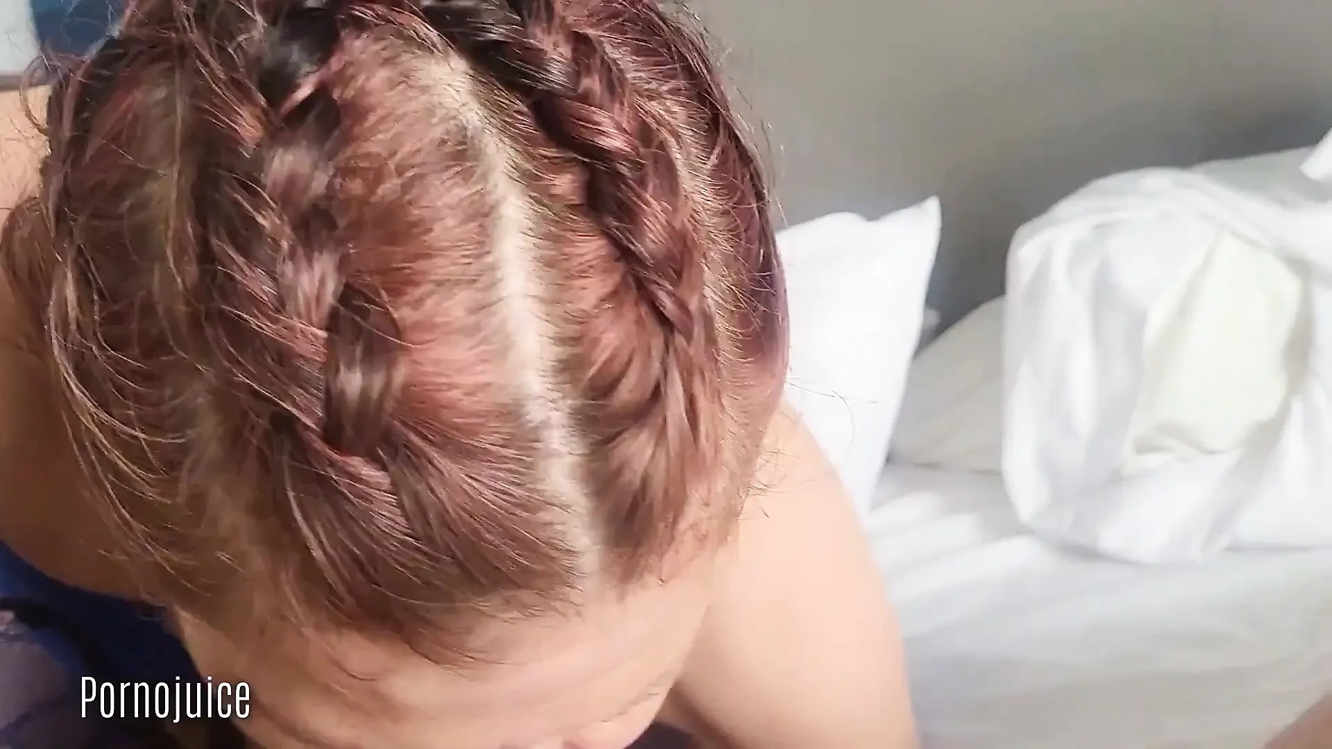 Deaf Porn Star in Blue Body Stockings Gets Bred by Black