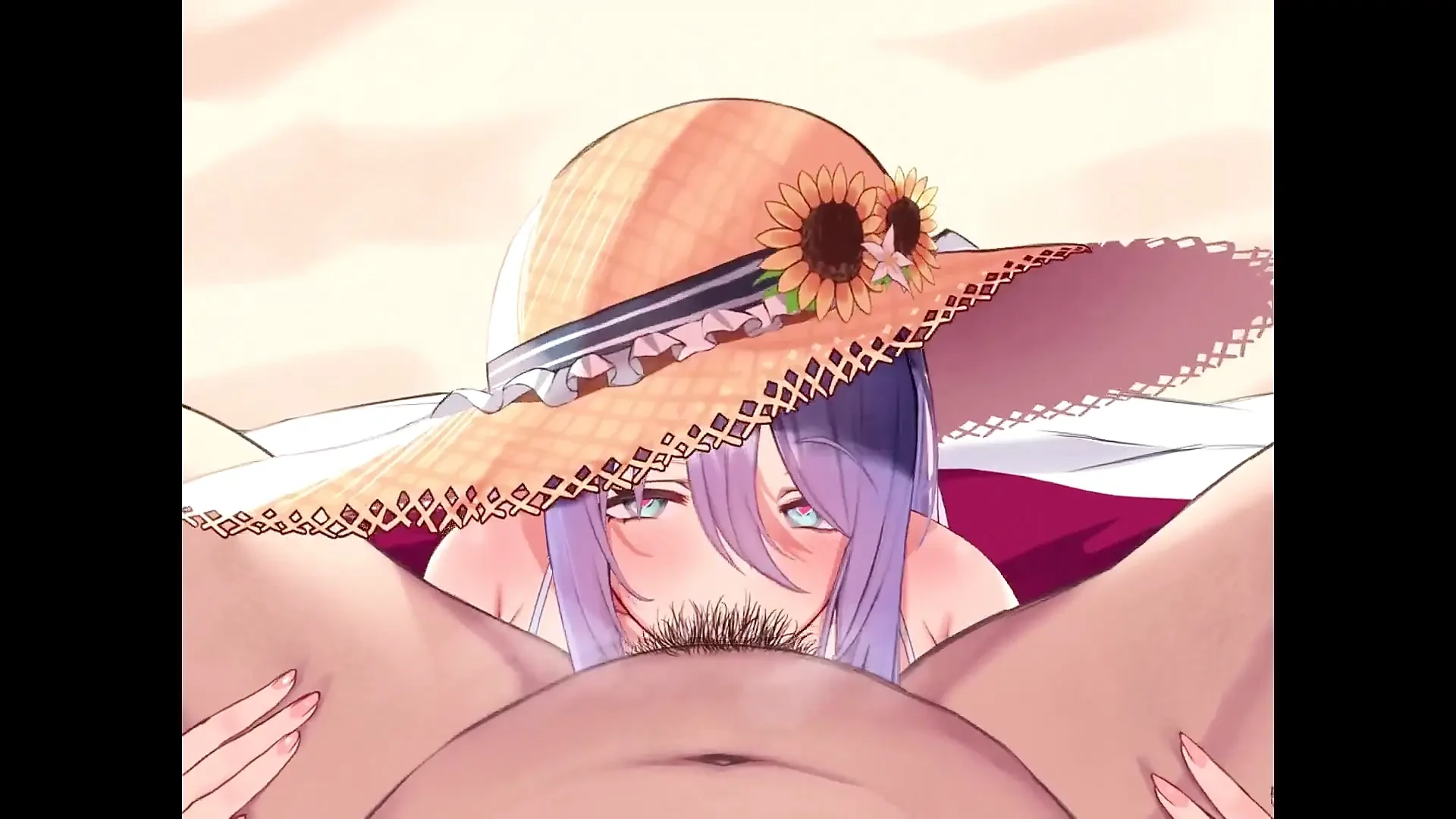 Swimsuit Sizzle Lovely Blowjob