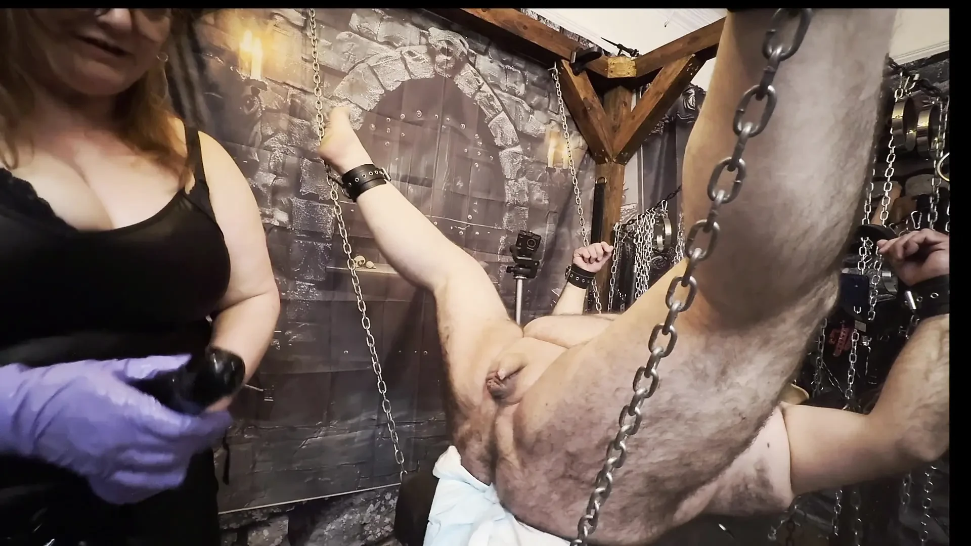 Part 4:- Domina Satana and Satana’s Piggy gets pegged!