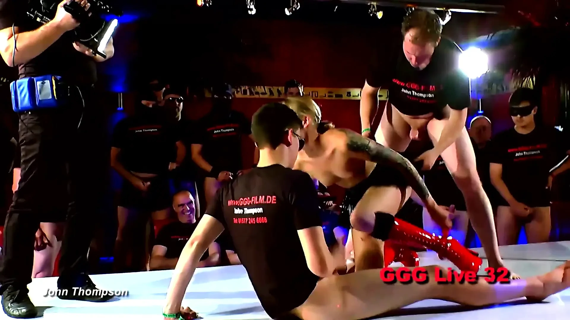 Making of Ggg Gangbang Bukkake Film John Thompson