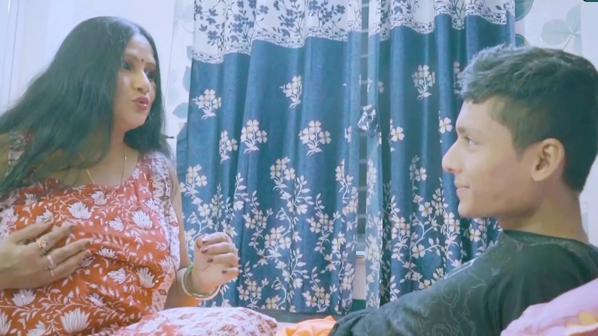 Hot Indian MILF Teaching Step son.