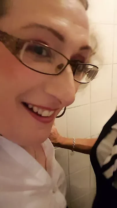 Fun in the toilets at the club