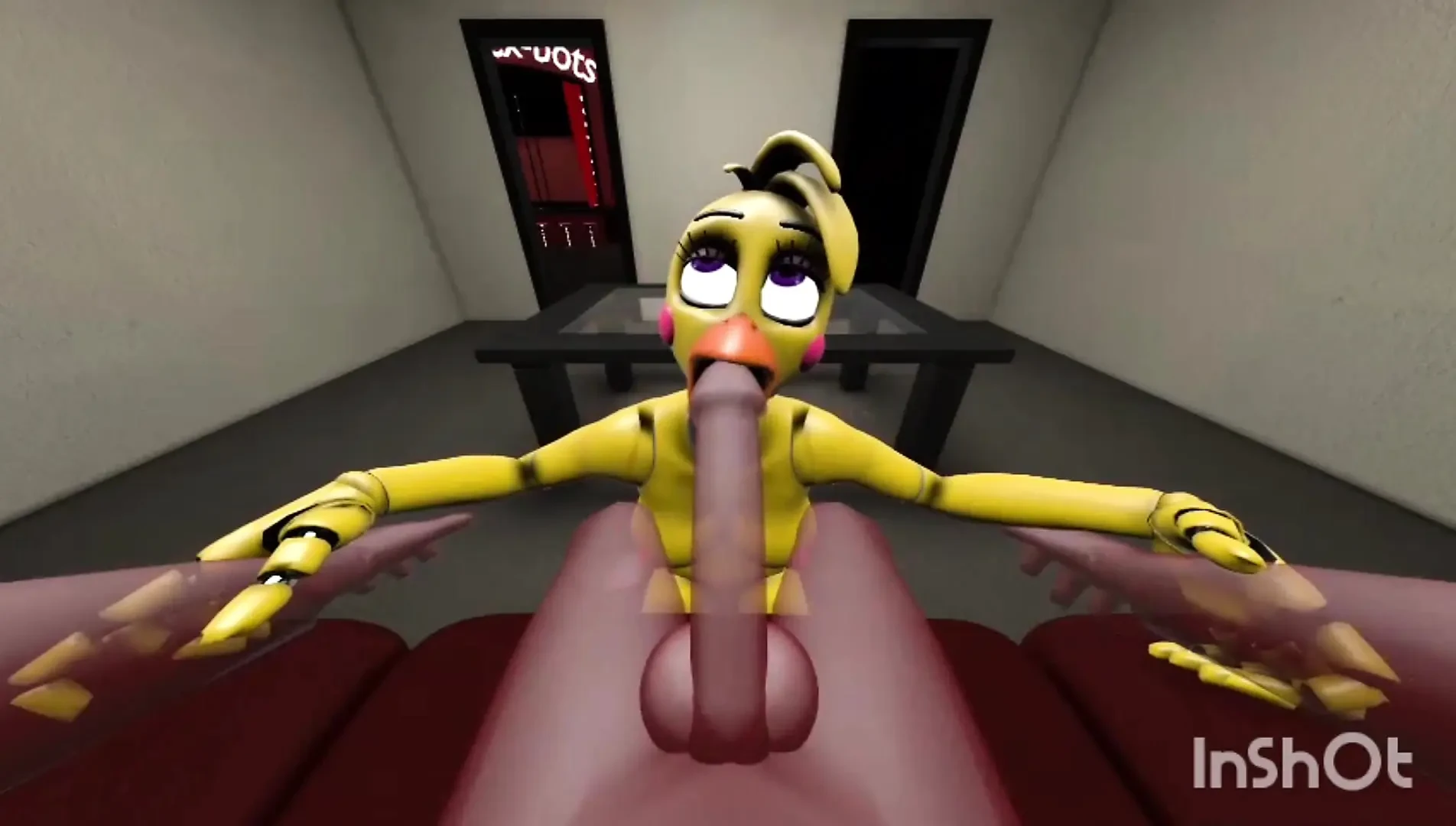 Fnaf Chika deepthroat