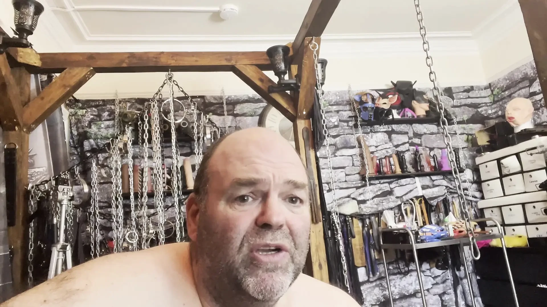 Part 1:- Domina Satana & Lanitsa Bear gets whipped