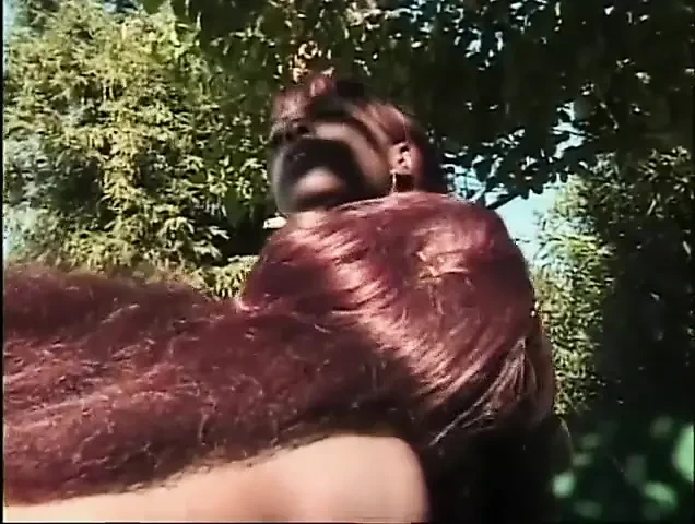 Big boobs black lesbians pussy licking fingering in the garden