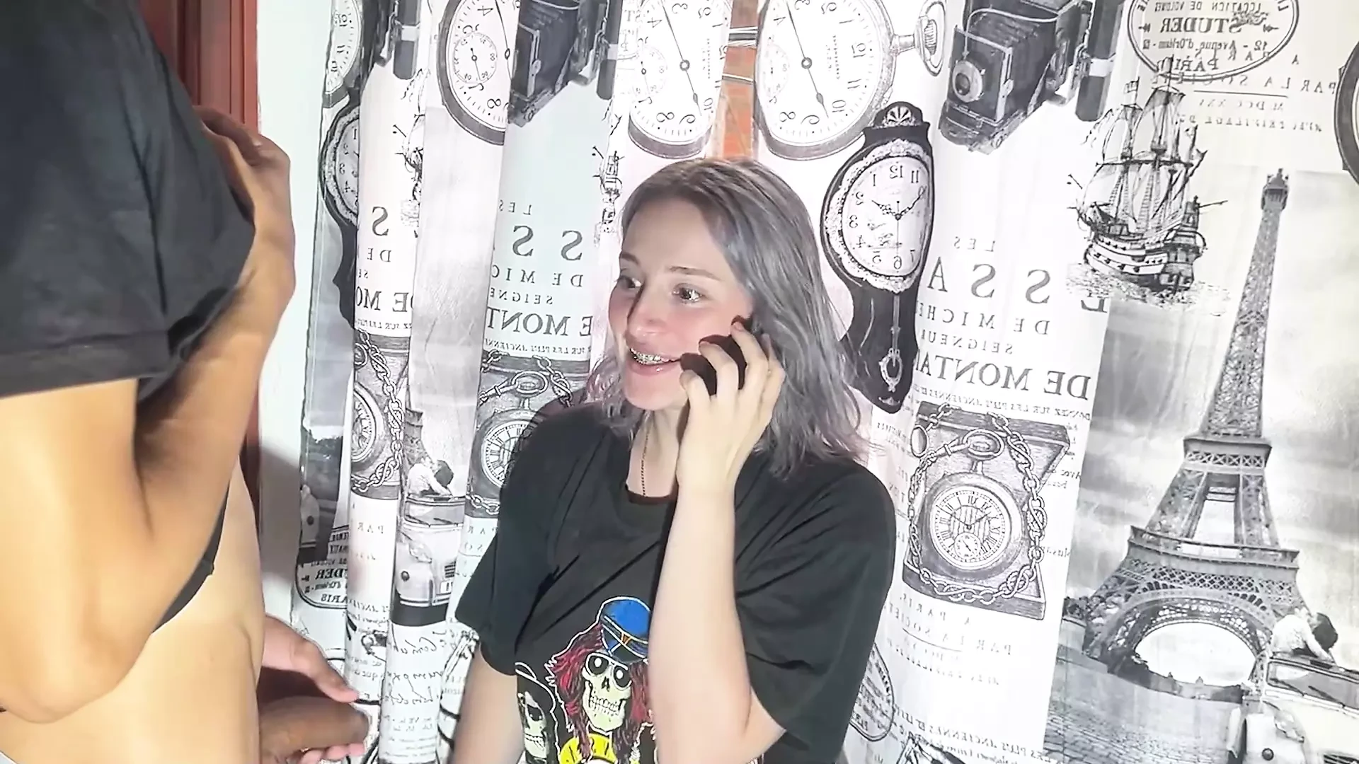 MY STEPSON FUCKS ME WHILE I’M ON CALL WITH MY HUSBAND