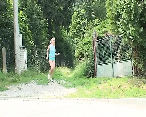 Sexy Blonde Teen Fucking with Her Granny