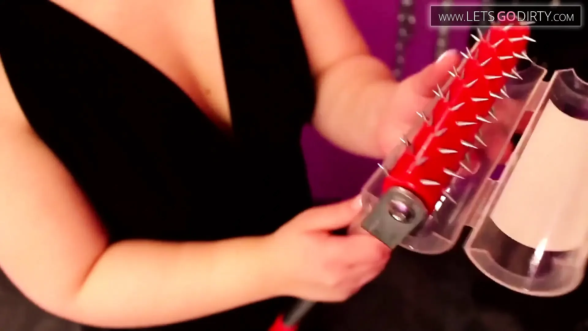 Playing with my slave sick and crazy