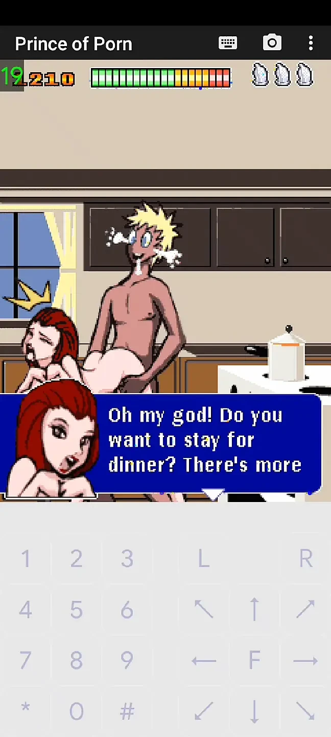 90s sex gameplay on Nokia phone