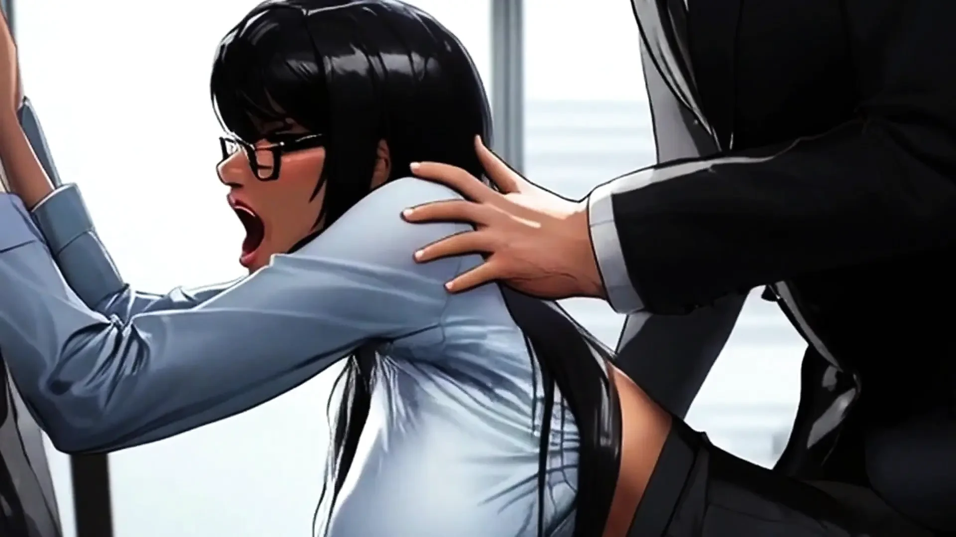 Sexy Secretaries LOVE their bosses BBC in new hentai from Spicy Toons!