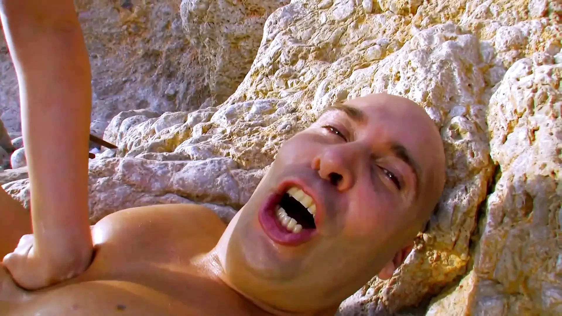 Hot blonde babe takes cock in her ass