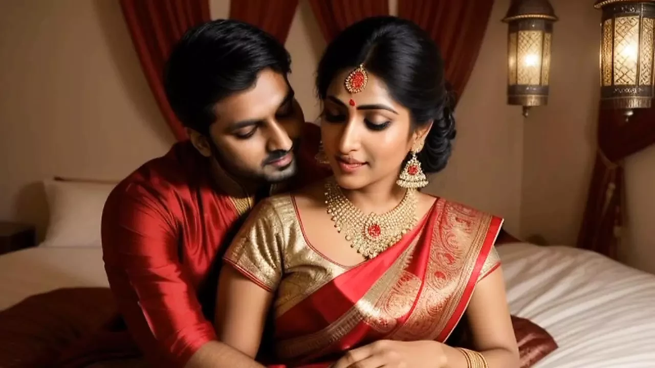 Indian desi girl must kiss on the pretext of shopping