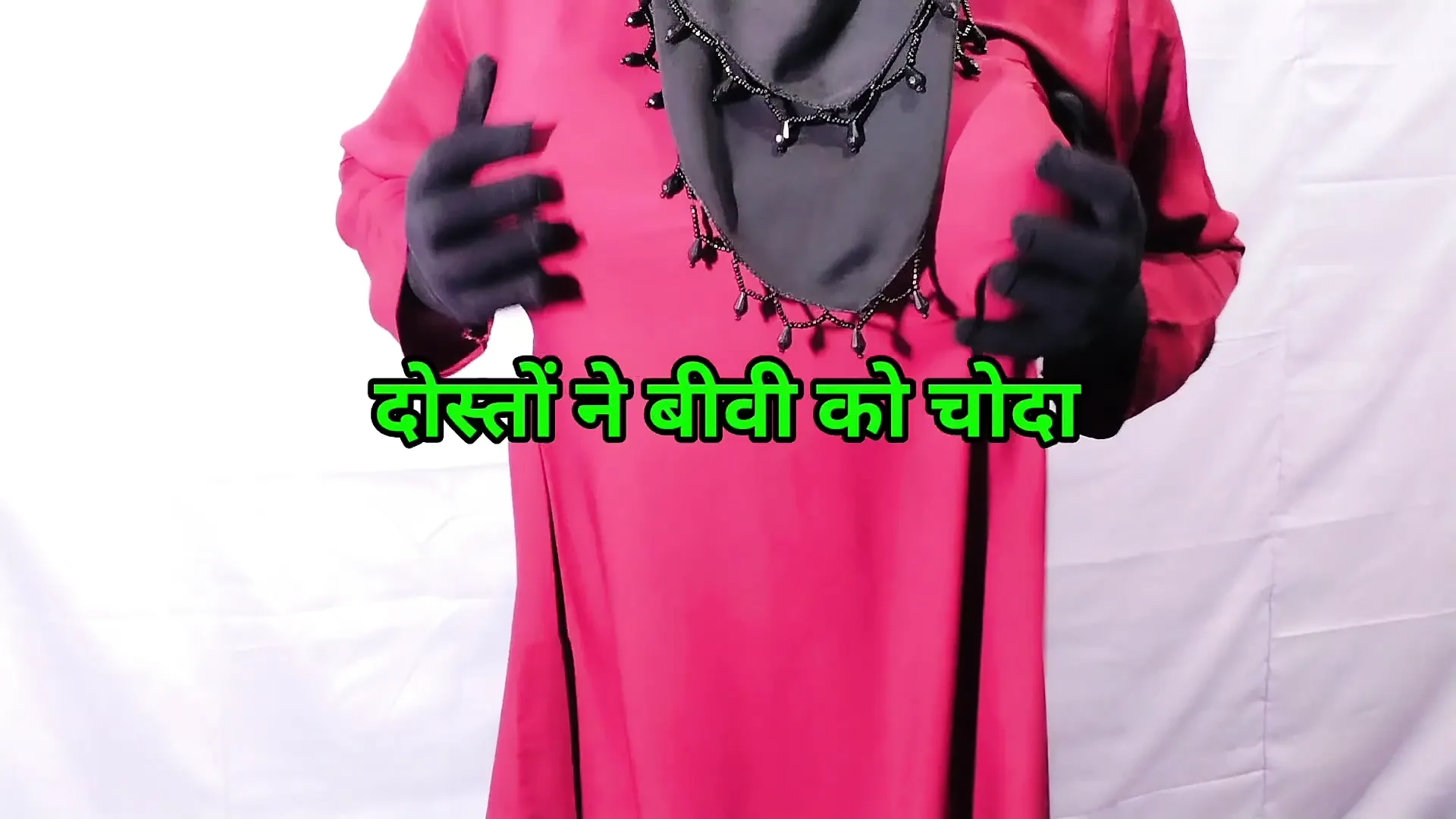 Indian beautiful hijabi muslim couple thirsty for fuck