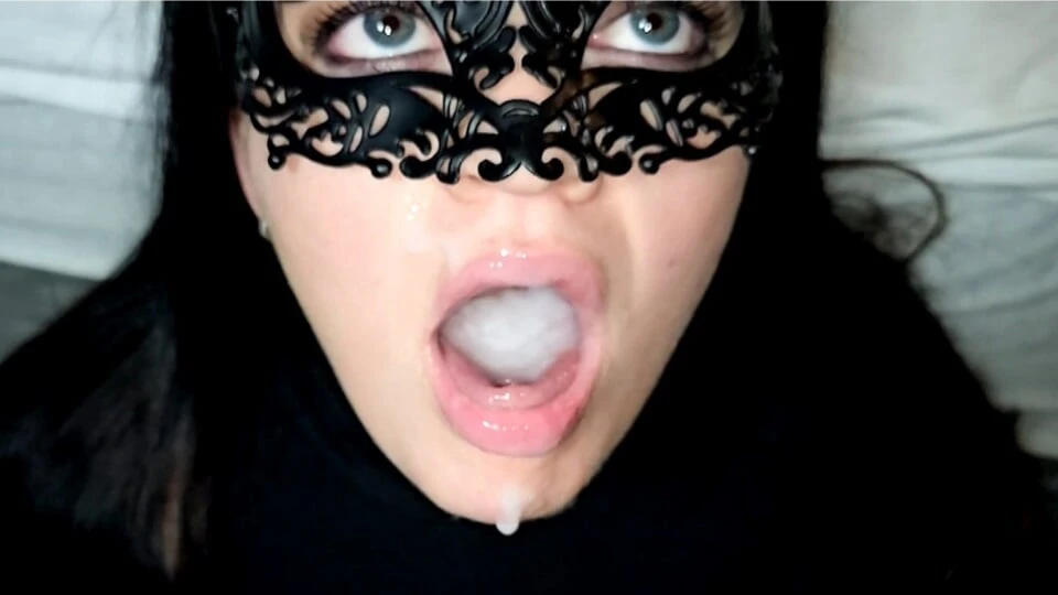 AMATEUR MILF SWALLOWS HER BIGGEST LOAD OF CUM – HE HAD SAVED FOR 2 DAYS -MILLIE FOX