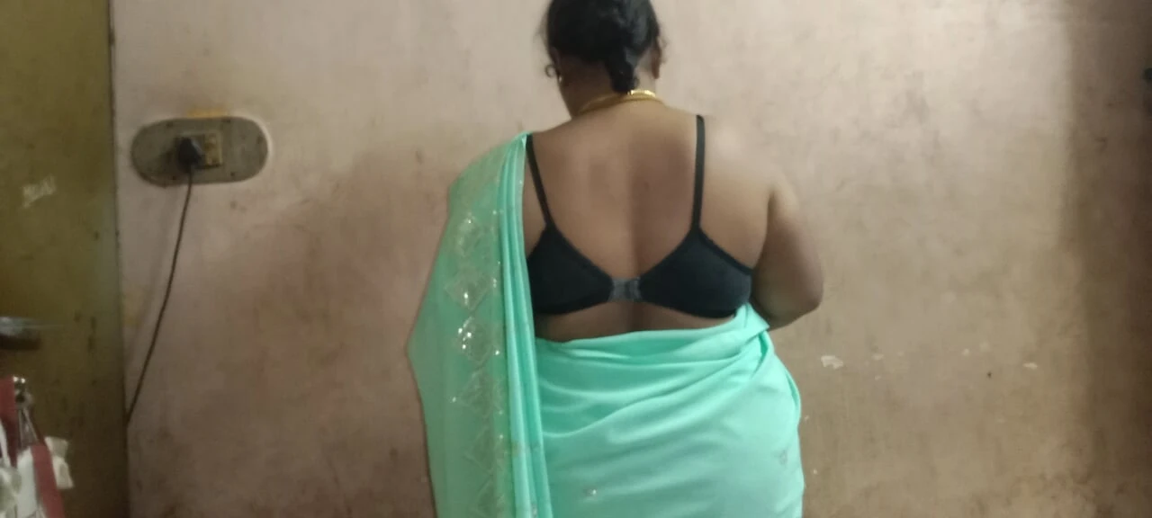 I went to my stepaunt's house and she was so beautiful in a saree, then I grabbed her breasts and shared her bed.