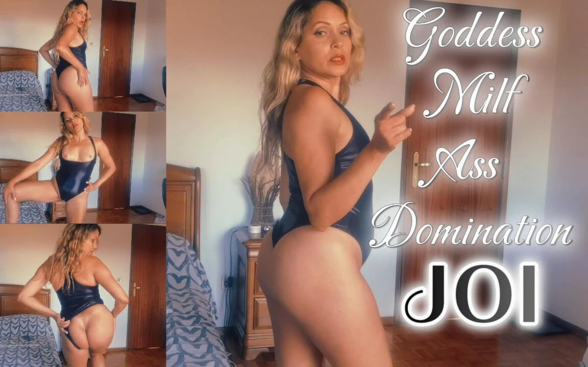 Goddess MILF Ass JOI Femdom Humiliation
