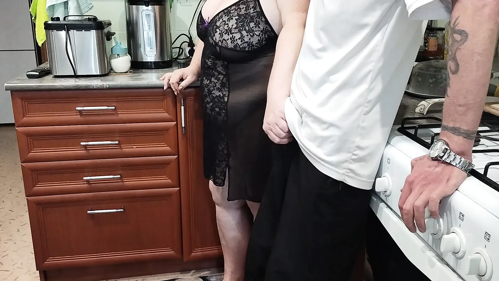 Mother-in-law loves to swallow thick cum