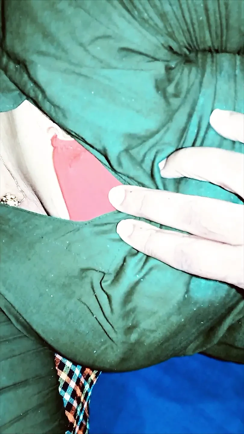 Husband wife share romantic moment 2