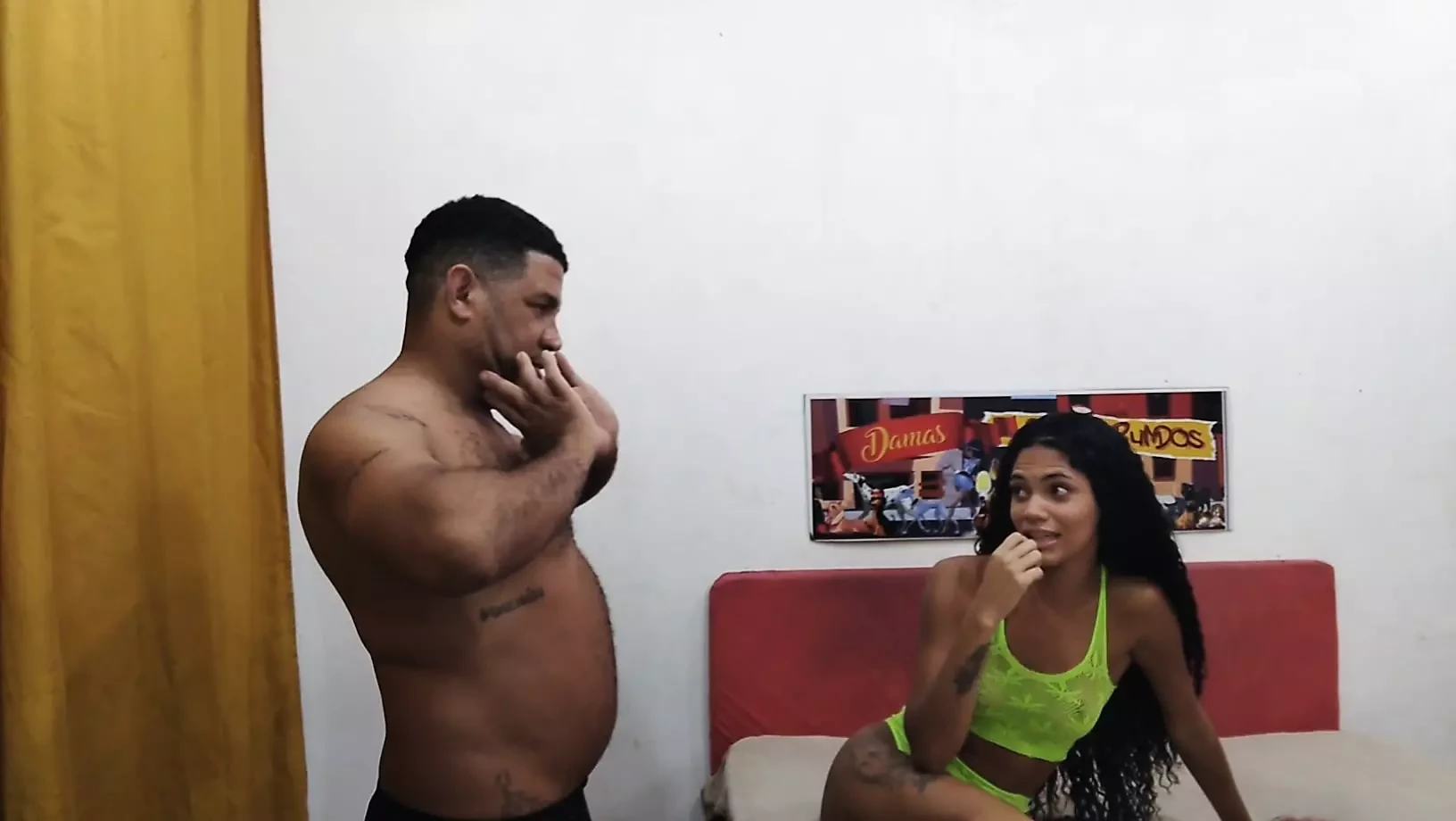 He gave ass without complaining