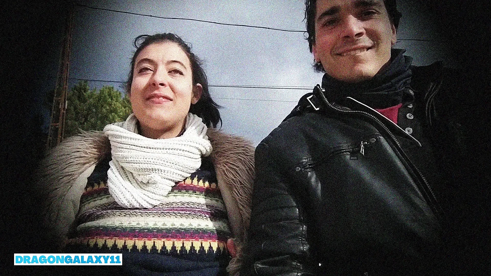 My stepsister and I doing dirty things on the street and then at home