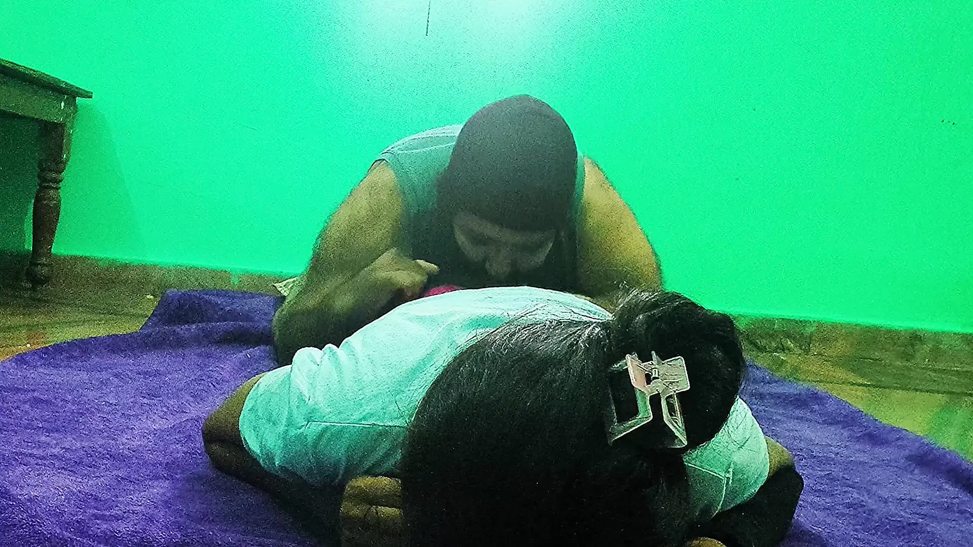 The stepfather mistakes his stepdaughter for his wife and gets her pregnant