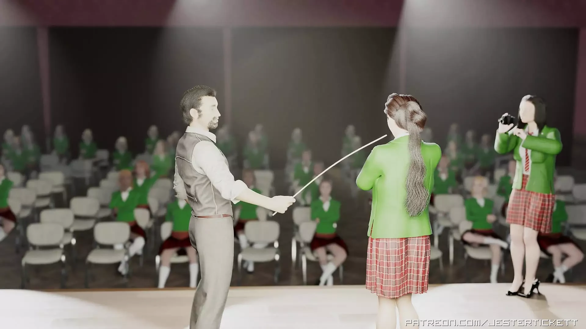 Full Measure – Scene 02 of 08 – an animated spanking video series