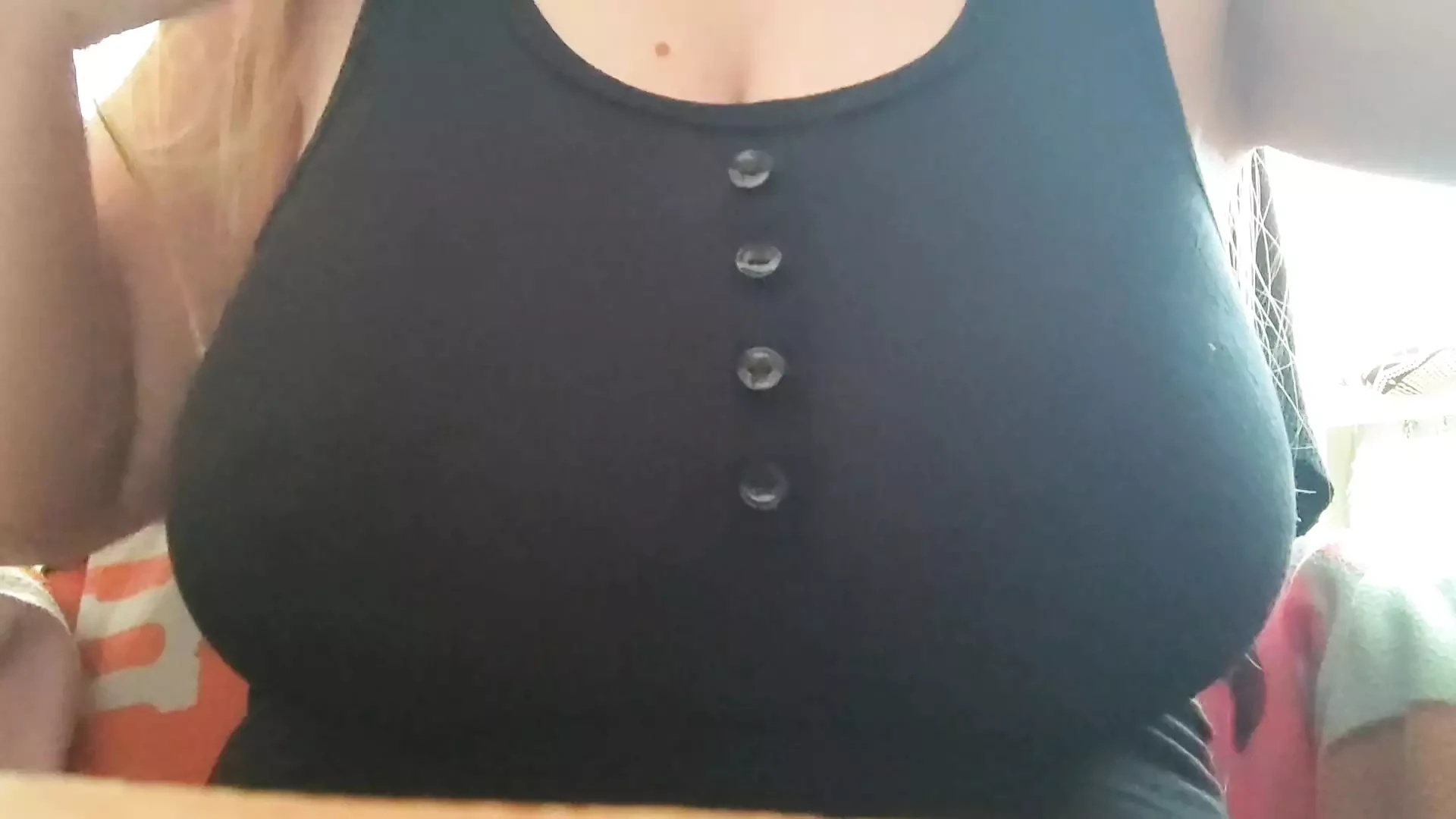 Excited student couldn’t stand it and started to excite her big tits in front of the camera – LuxuryOrgasm