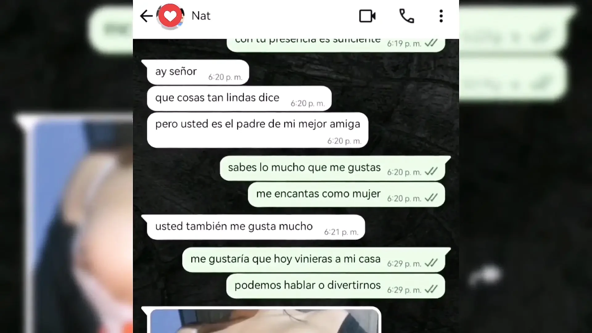 Hot Chat with My Stepdaughter’s Friend with Sex