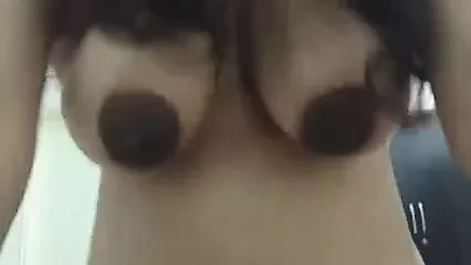 She is becoming wild and enjoyed a lot