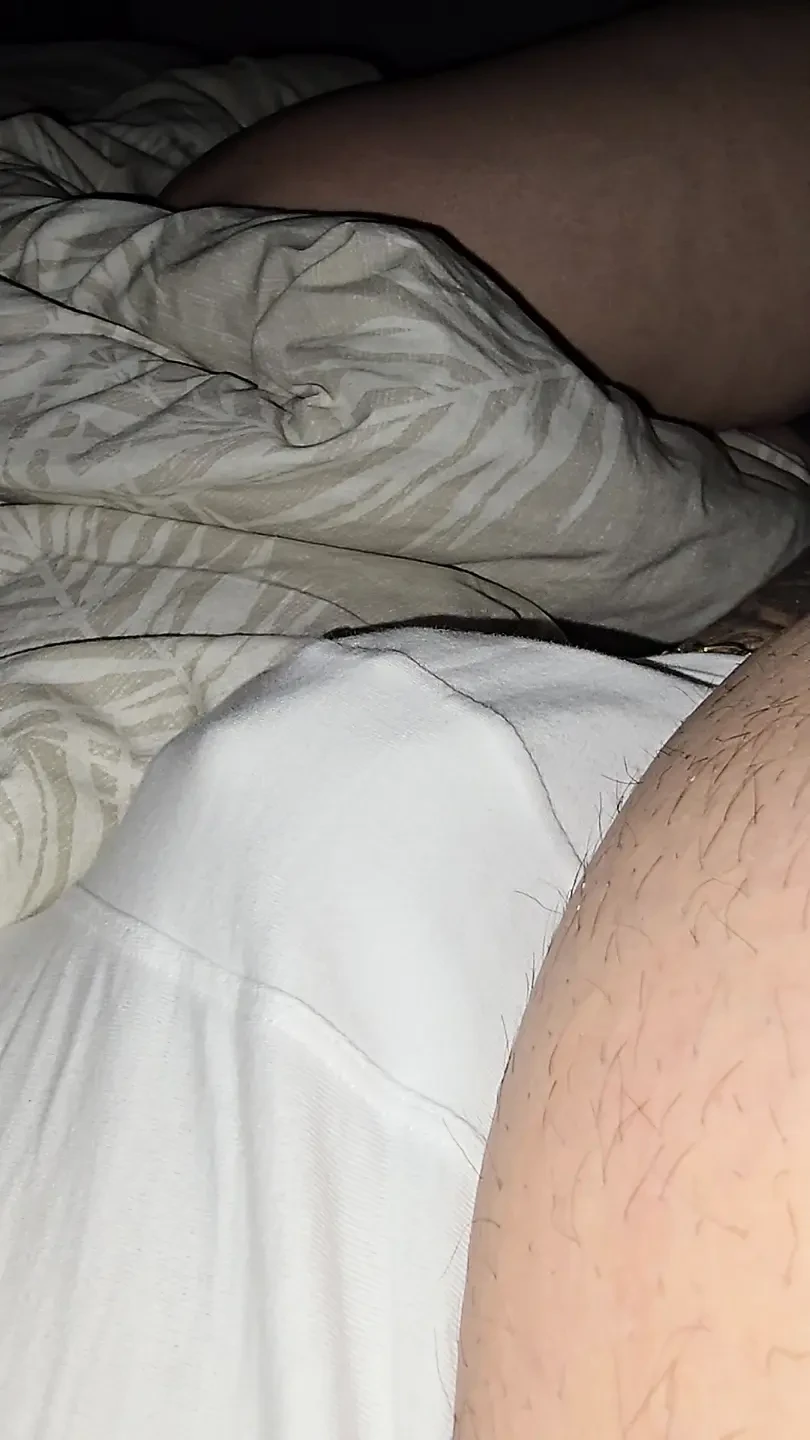 Step mom hand slip under panties and handjob step son dick