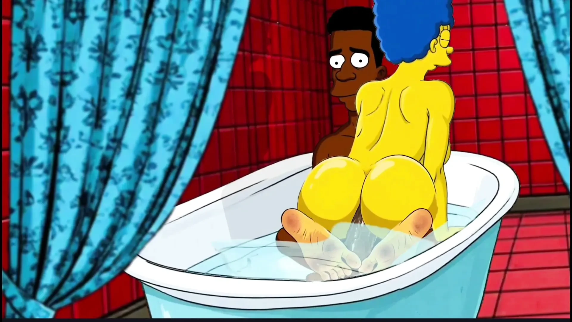 Cuckold’s Wife Doesn’t Like Being Alone. Cartoon Parody.