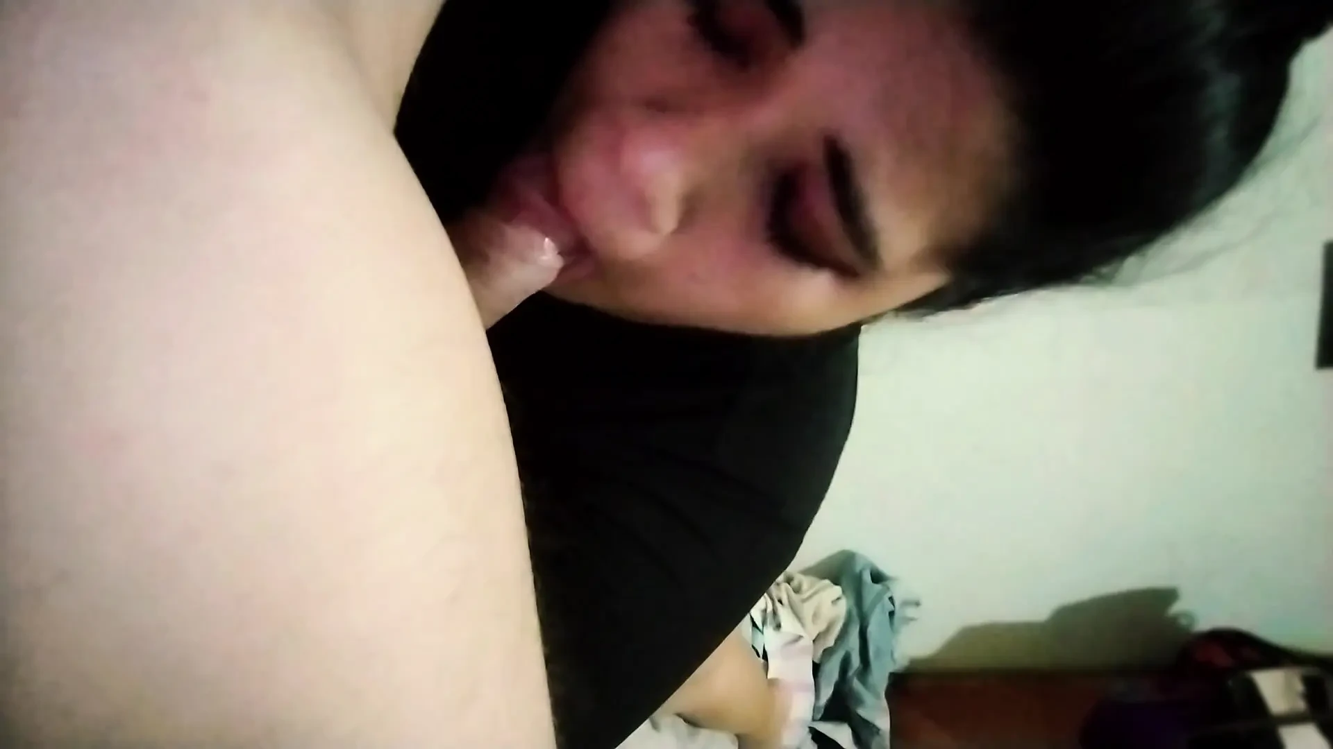 An intense blowjob ends in a delicious anal