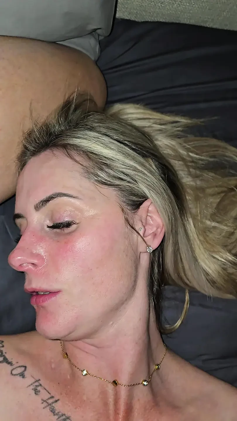 My face was literally bruised from this powerful cumshot in my face