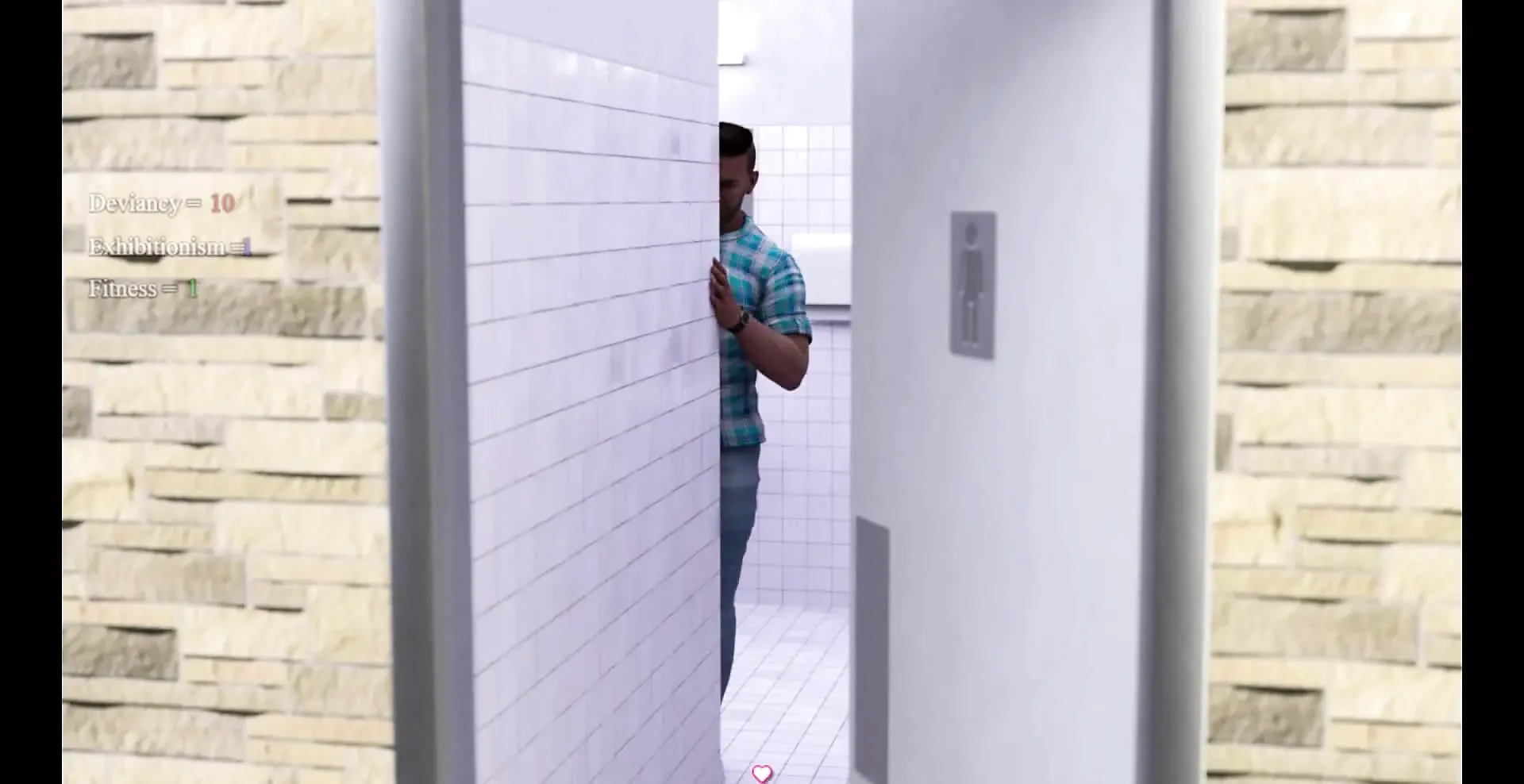 Lisa: Glory Hole In College Toilet ep.17