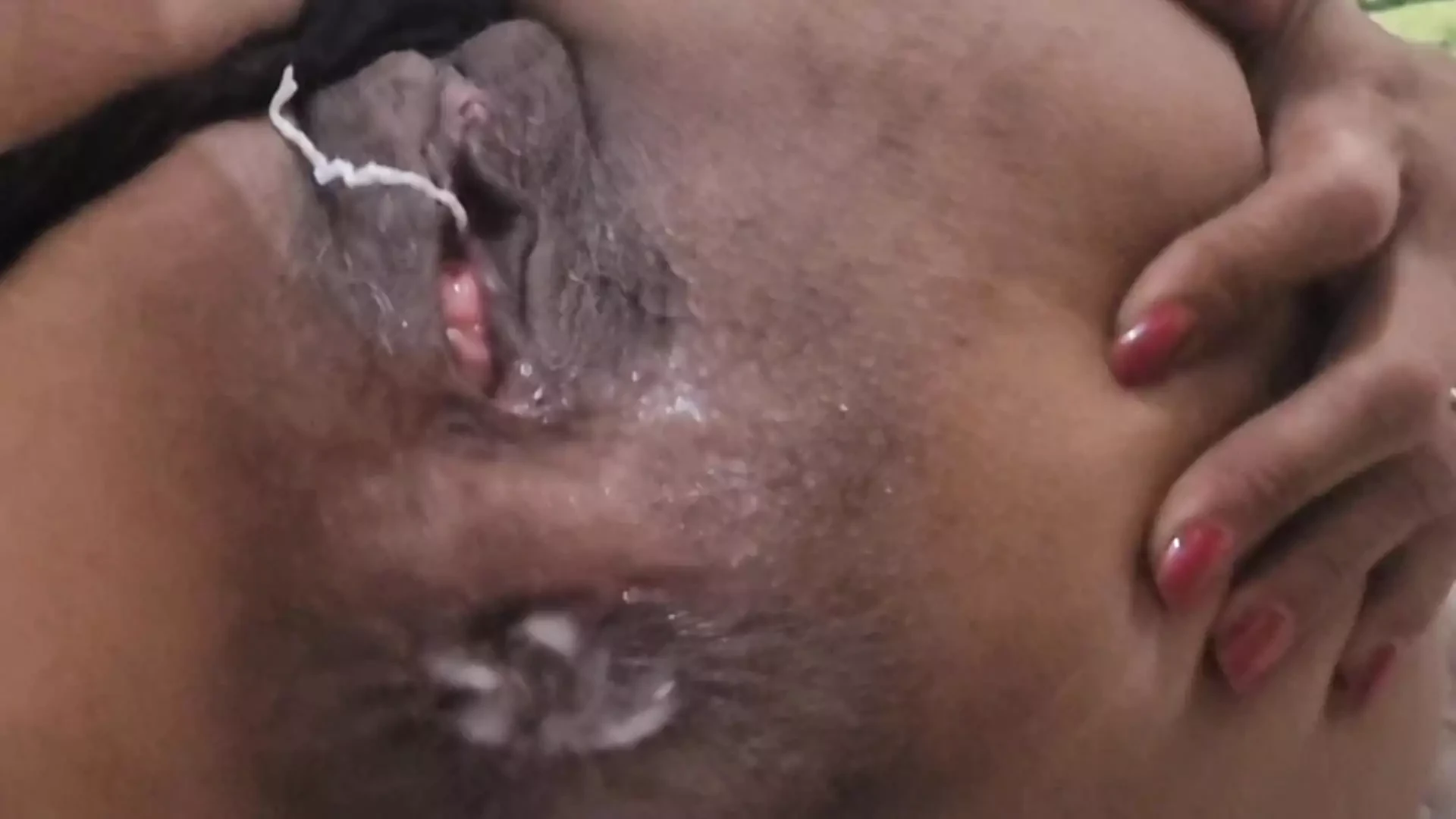 Perfect anal close-up in high definition